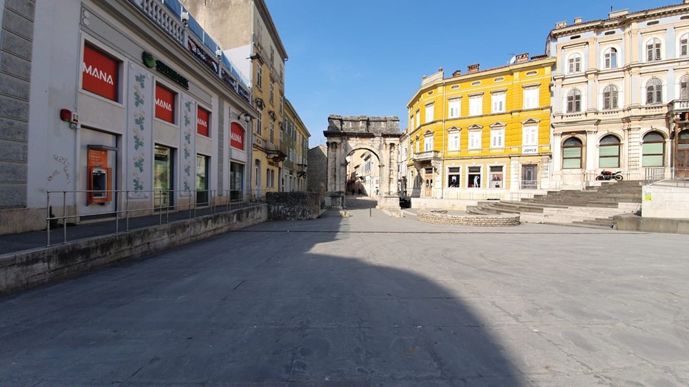 Pula u doba koronavirusa, 30. ožujka 2020. (Miran SPADA)